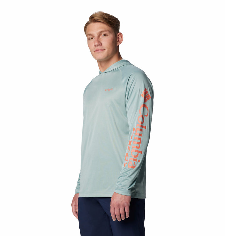 #CRUSHED BLUE HEATHER FADED PEACH LOGO-461_5