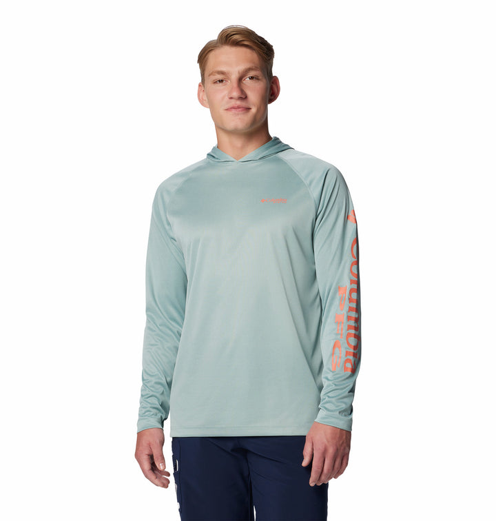 #CRUSHED BLUE HEATHER FADED PEACH LOGO-461_5